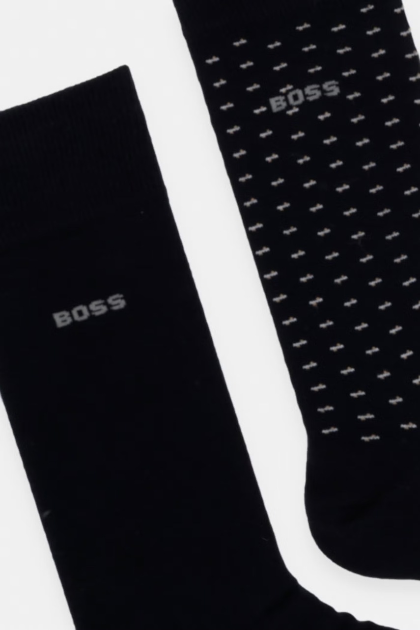 BOSS шкарпетки чоловічі з бавовною 2P RS Minipattern 2 шт.