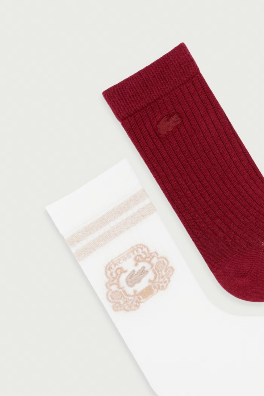 Lacoste  чорапи с памук 2 броя