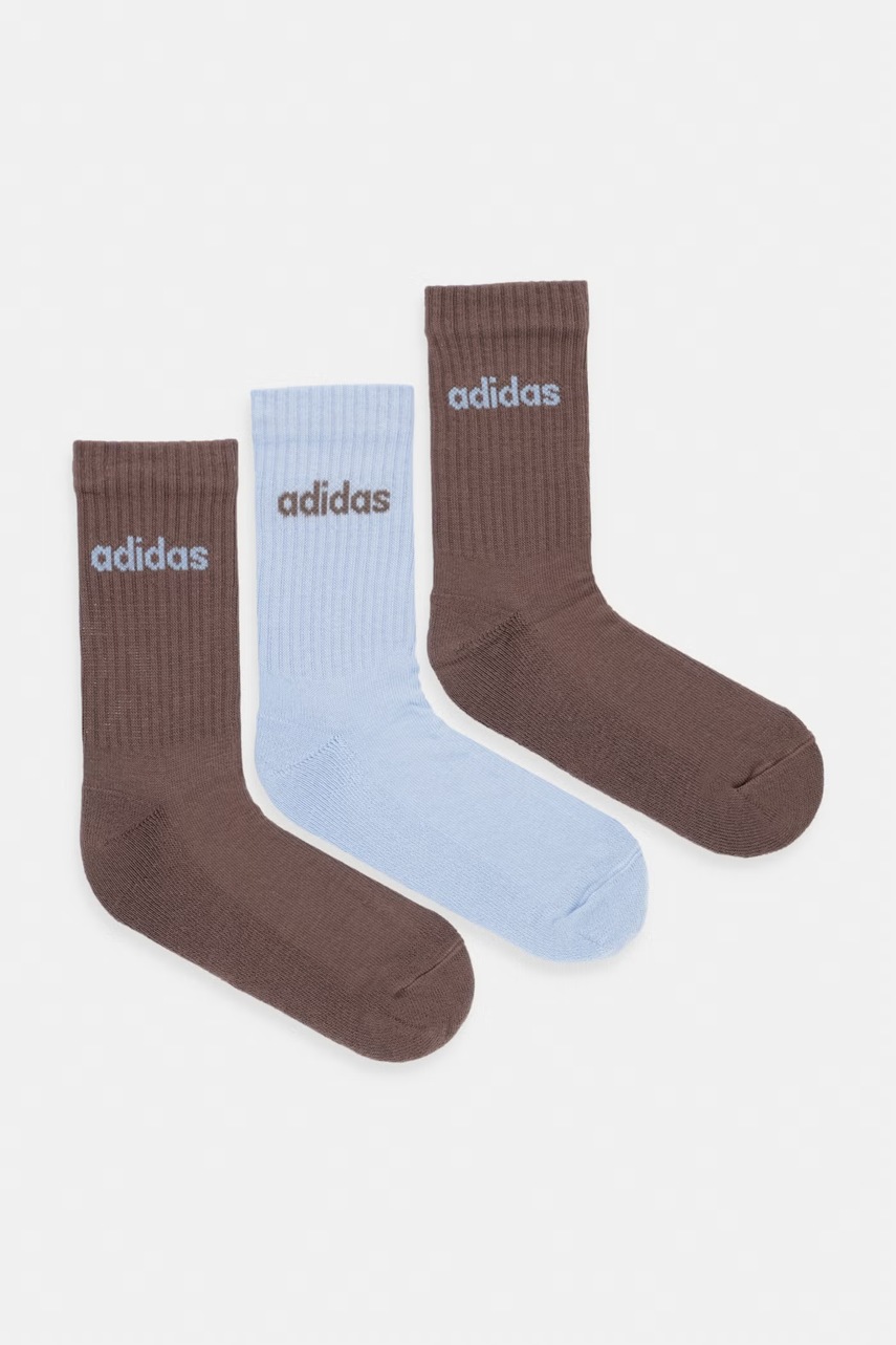 adidas ponožky s bavlnou 3-pack