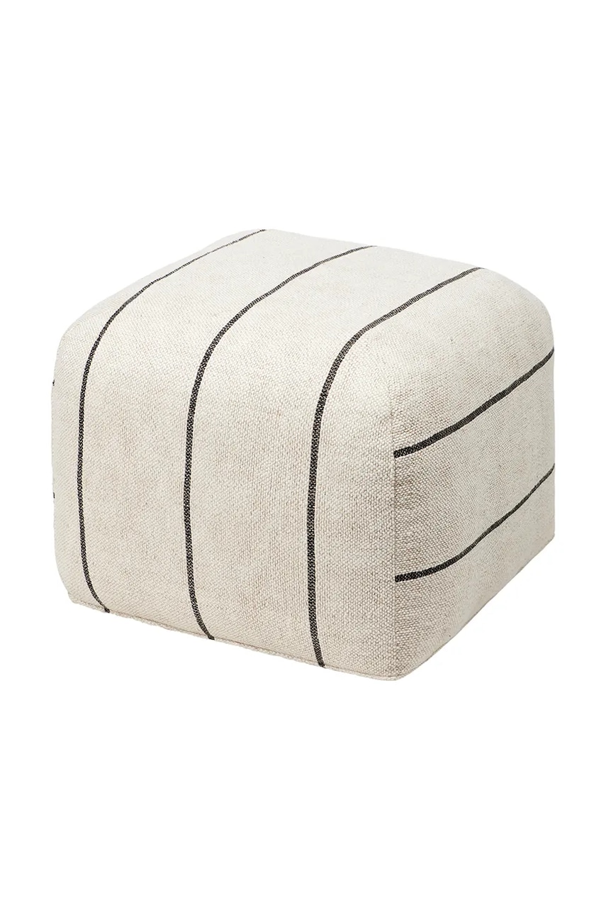 Broste Copenhagen tabure s pamukom 50 x 50 x 38 cm