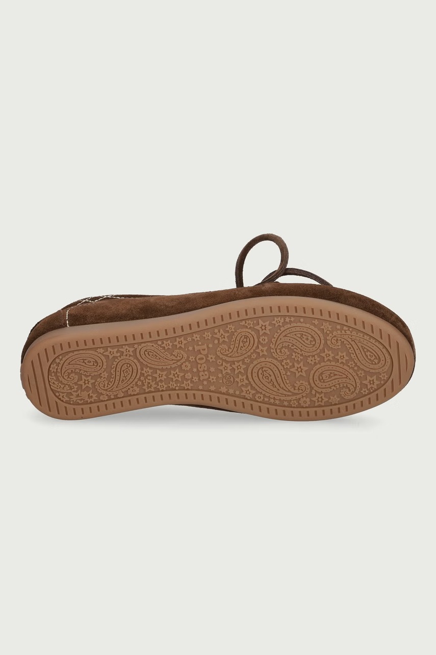Posa Posa σαγιονάρες γυναικείες σουέτ Boat Loafer Prairie - 5