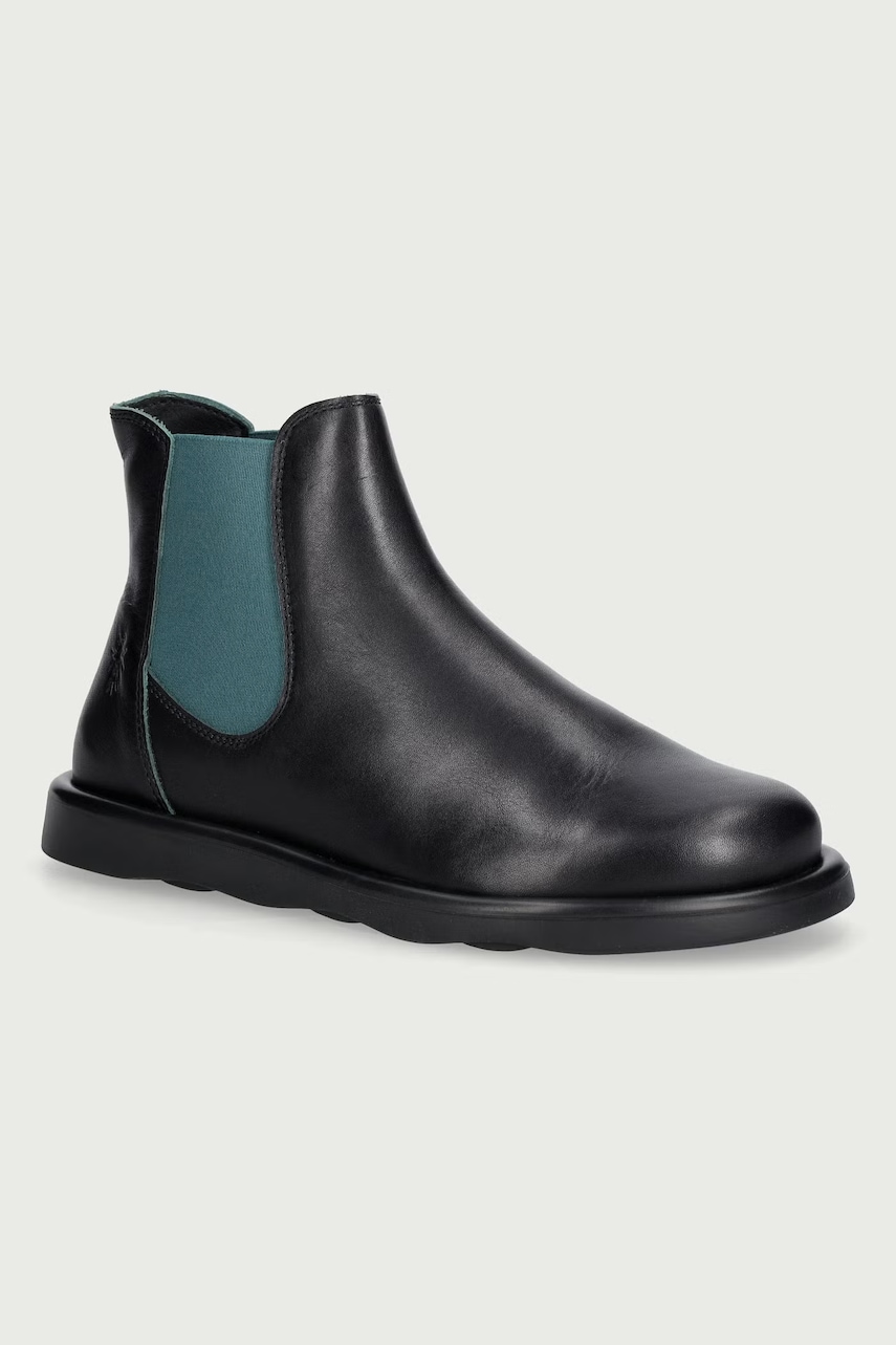 Fly London  ghete scurte pentru femei din piele TICH099FLY