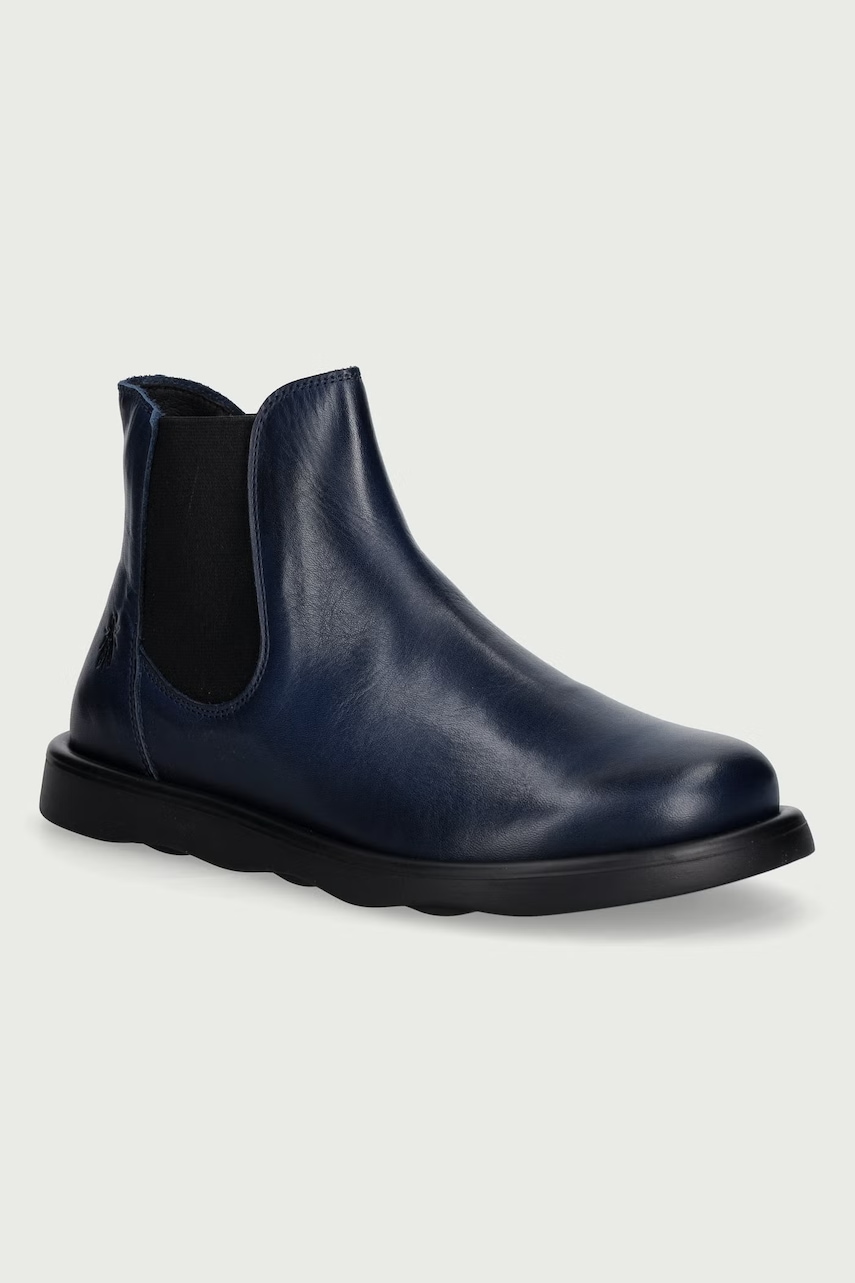 Fly London  ghete scurte pentru femei din piele TICH099FLY