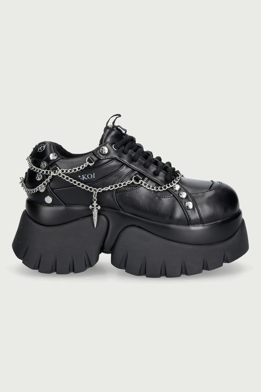 Koi Footwear Koi Footwear Unburdened Heart Monster Trainers sneakers Γυναικεία - 2