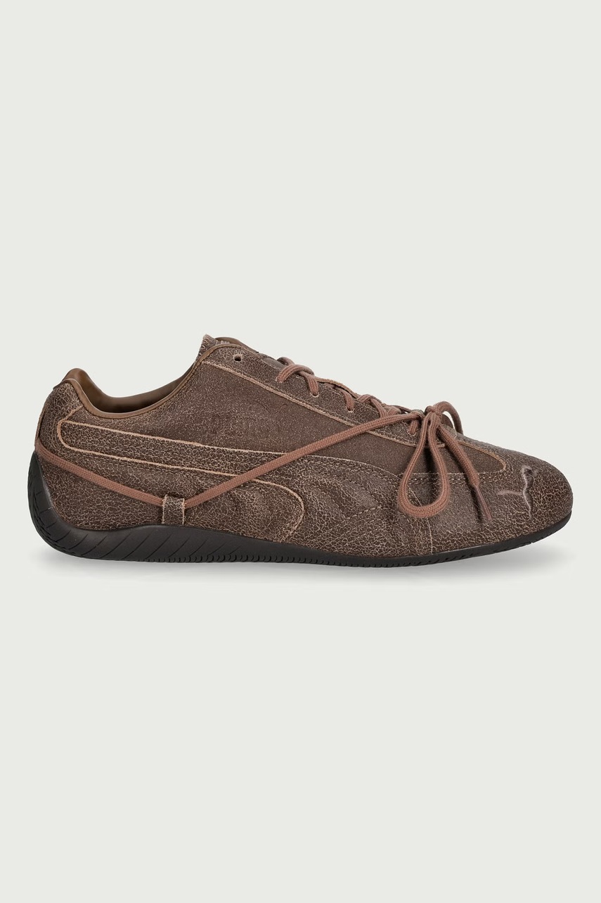 Puma  Speedcat VTG Espresso x ROSÉ маратонки дамски от кожа