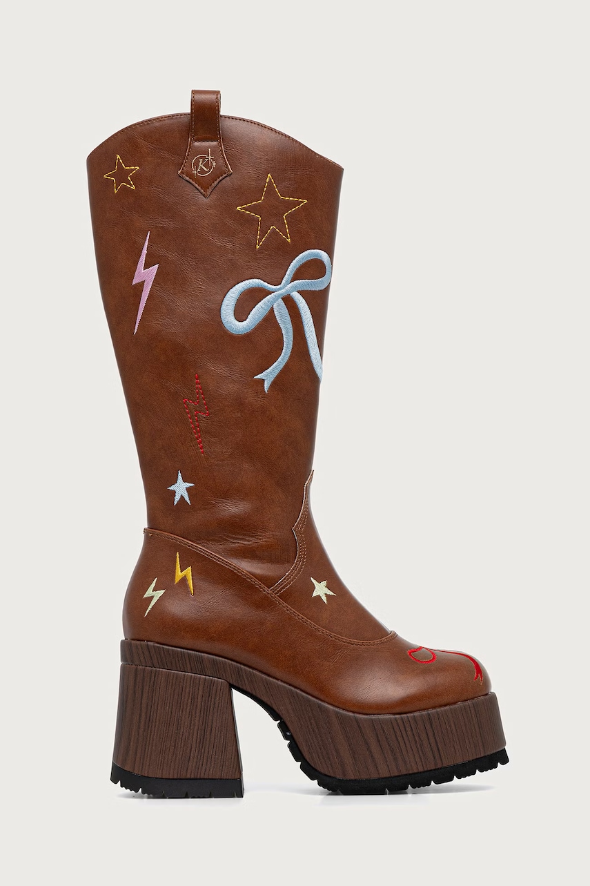 Koi Footwear μπότες με πλατφόρμα Γυναικεία Jettison Chunky Cowboy Boots