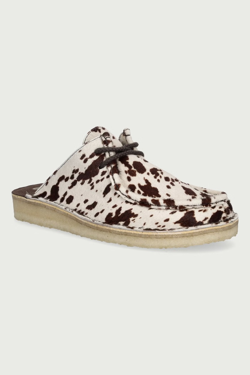 Clarks Originals  klapki mules damskie skórzane