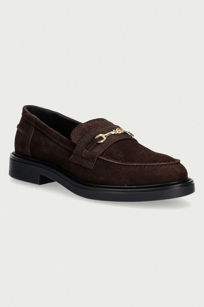 Steve Madden  mocasini pentru femei din piele întoarsă Resta