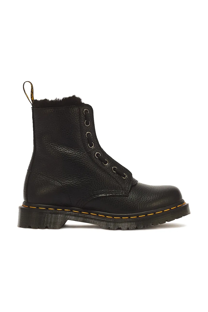 Dr. Martens botine pentru femei din piele 1460 Zip WL