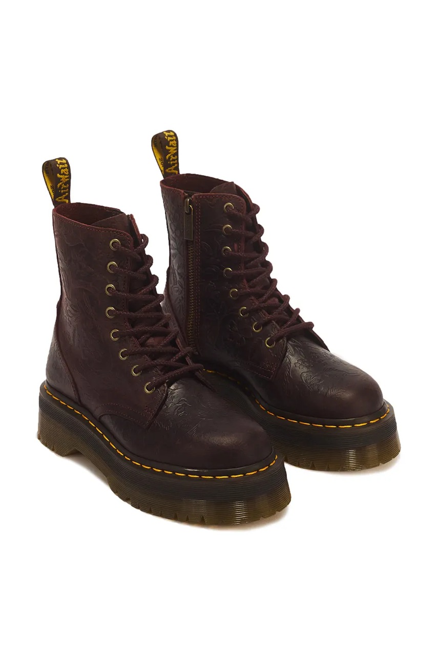 Dr. Martens  боти дамски от кожа Jadon Emboss Floral