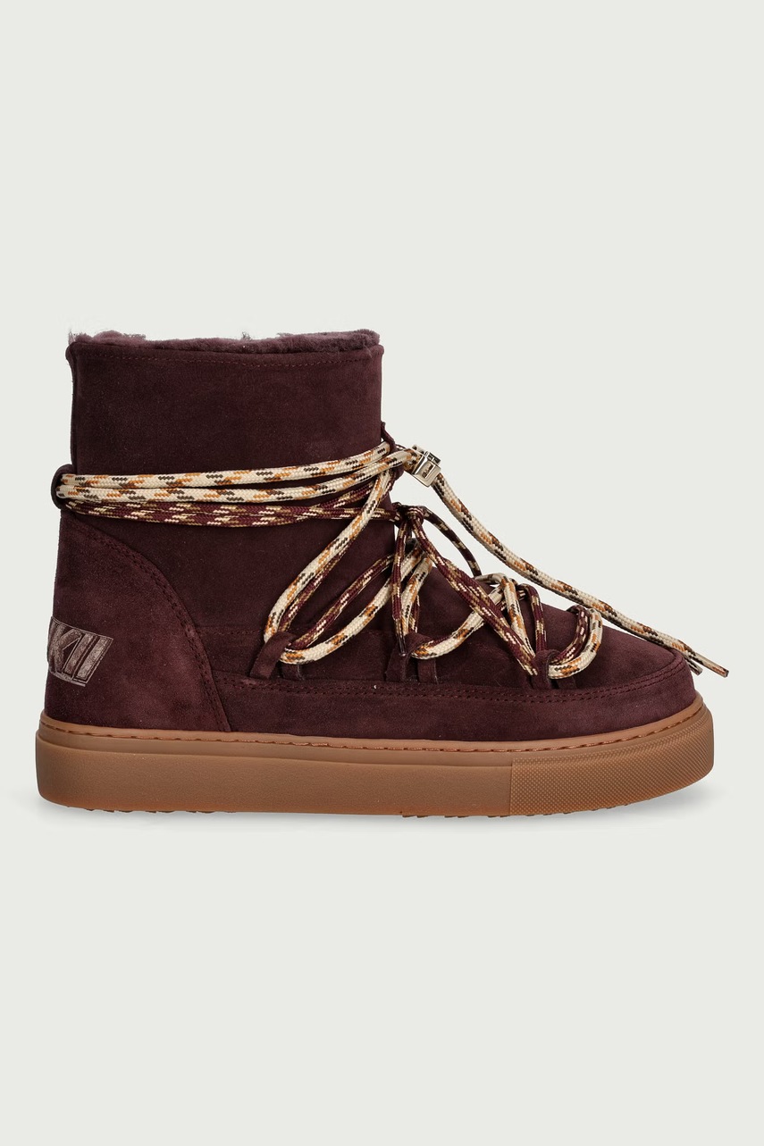 Inuikii Suede Double Tie μπότες χιονιού Γυναικεία