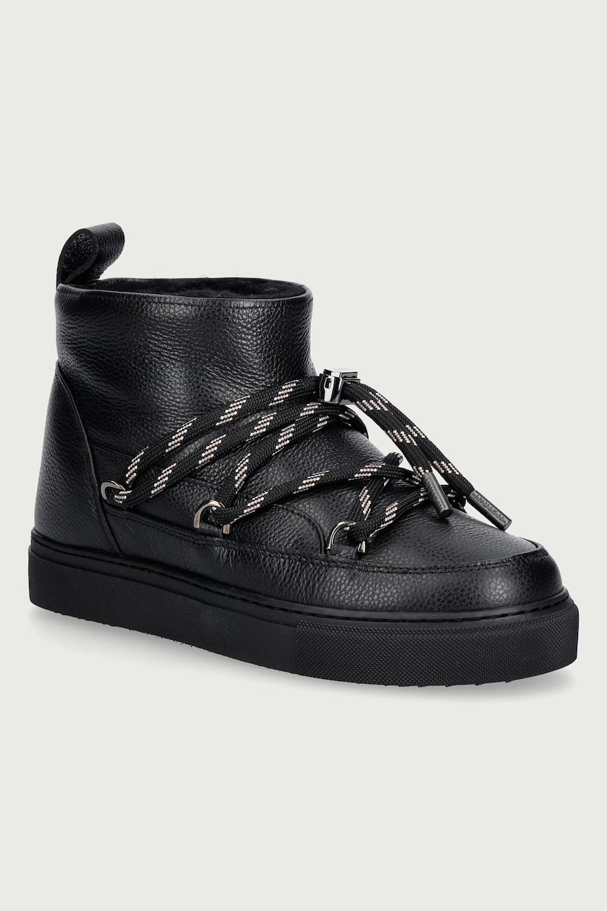Inuikii Full Leather Gloss cizme de zăpadă pentru femei din piele