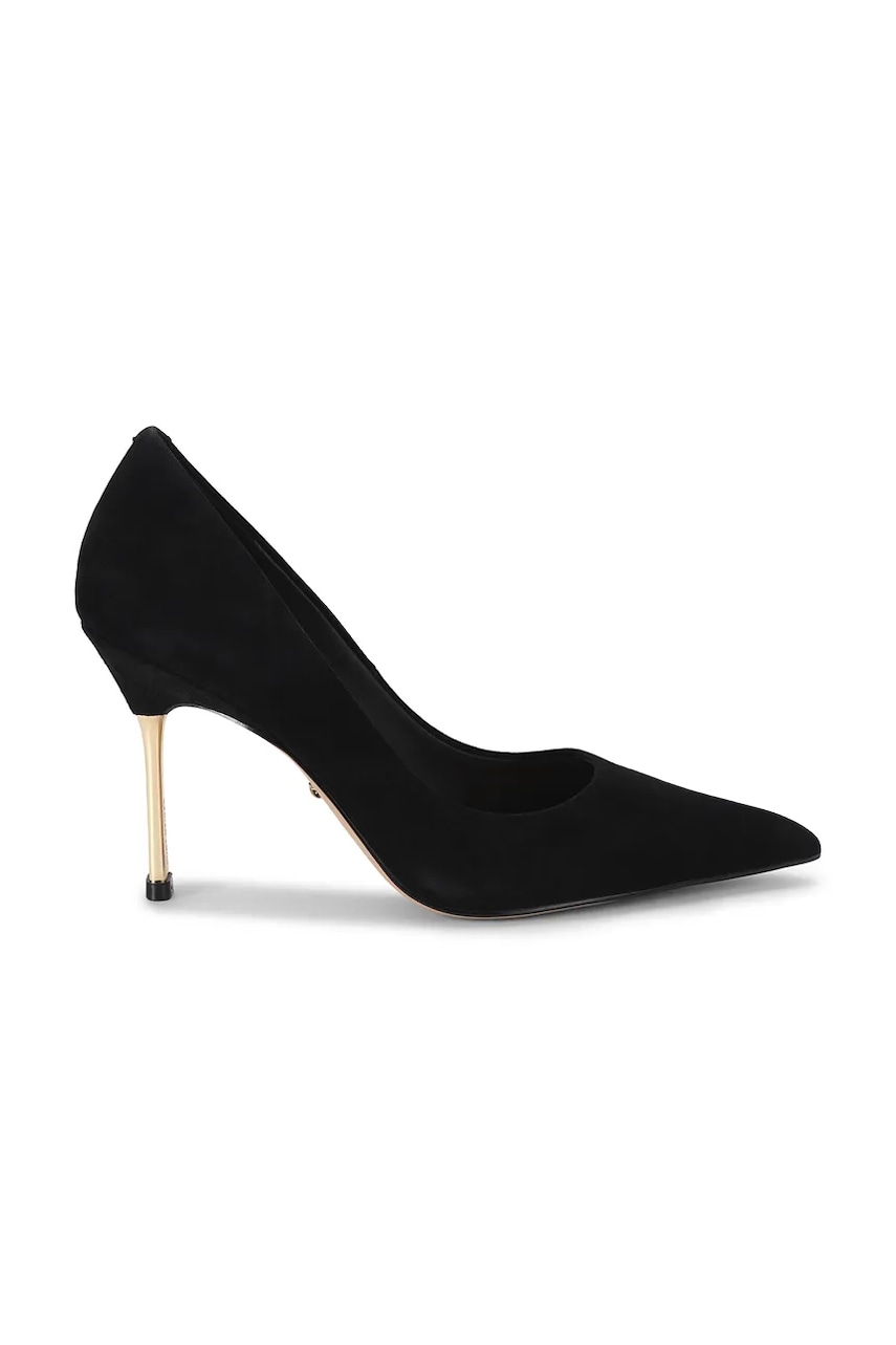 Kurt Geiger London pantofi cu toc stiletto din piele întoarsă Bank Court