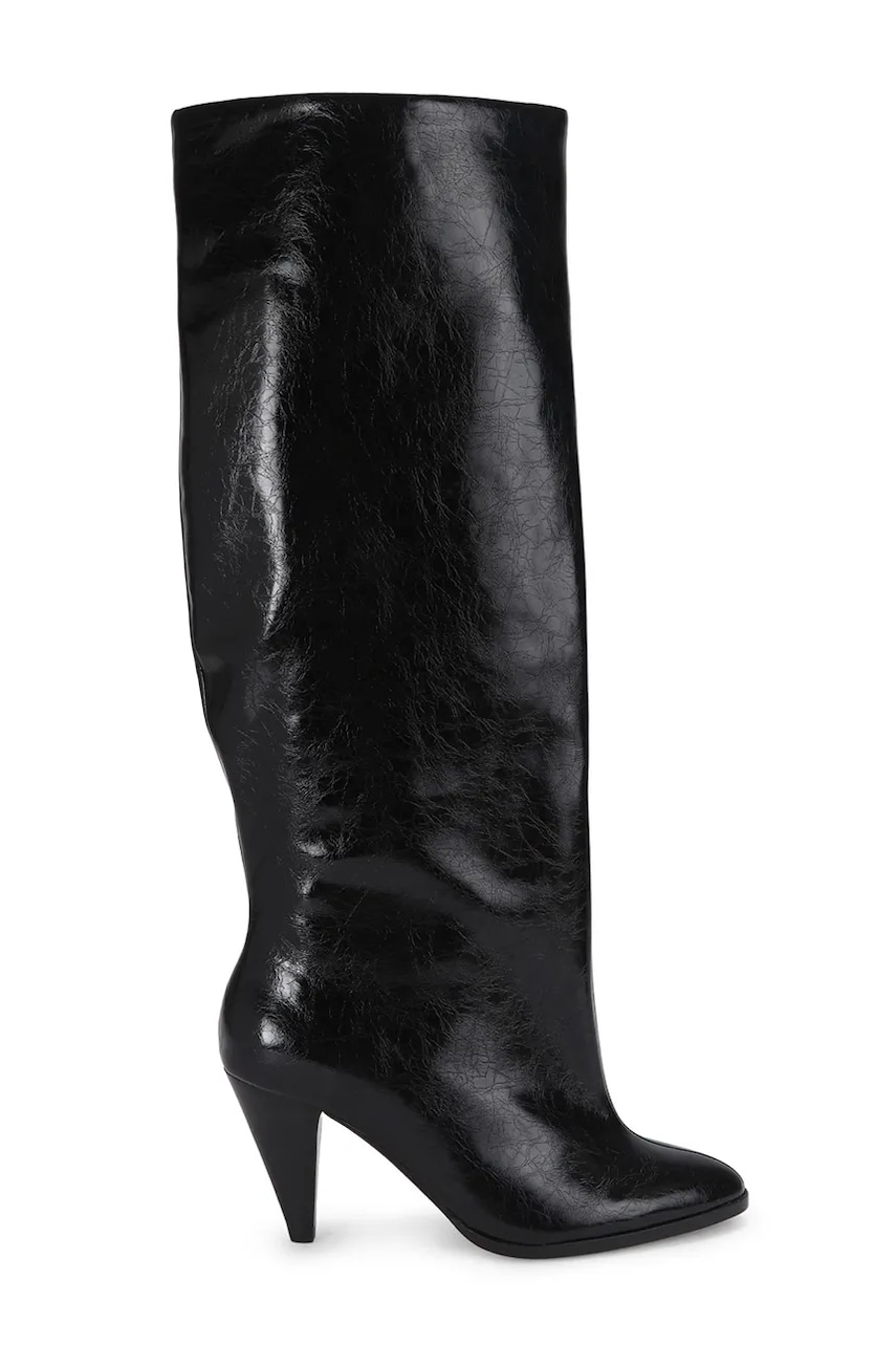 Kurt Geiger London  cizme pentru femei din piele întoarsă Lambeth Boot Slouchy