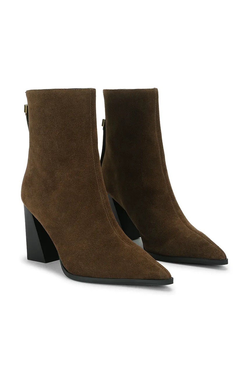 Kurt Geiger London  боти дамски от велур Richmond Ankle Boot