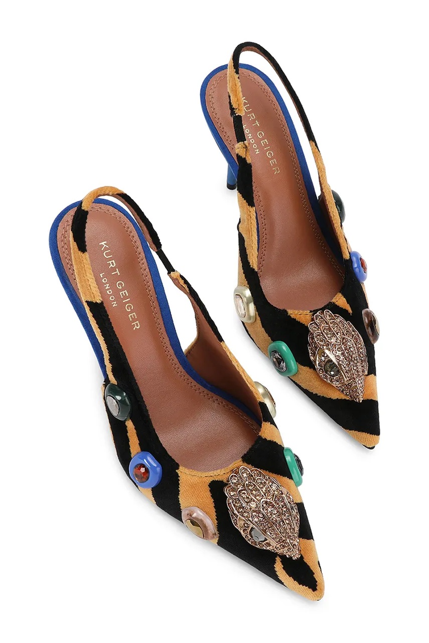 Kurt Geiger London  обувки с ток Loulou Eagle Sling