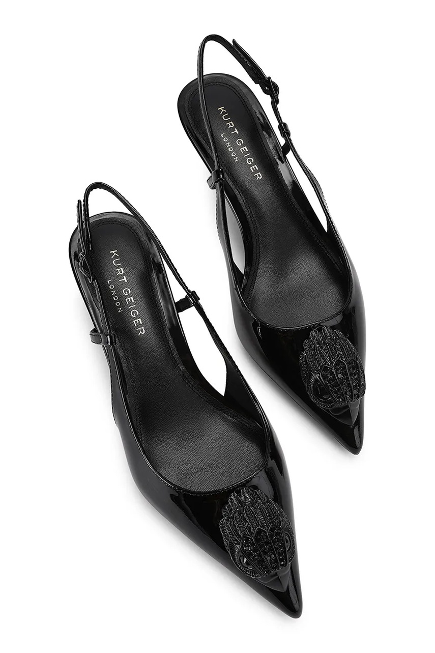 Kurt Geiger London  обувки с ток от кожа Belsize 40 Sling