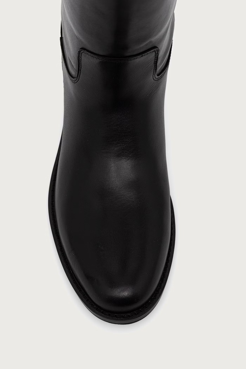 Nokwol Nokwol μπότες Γυναικείες δερμάτινες Vera Black Leather - 4