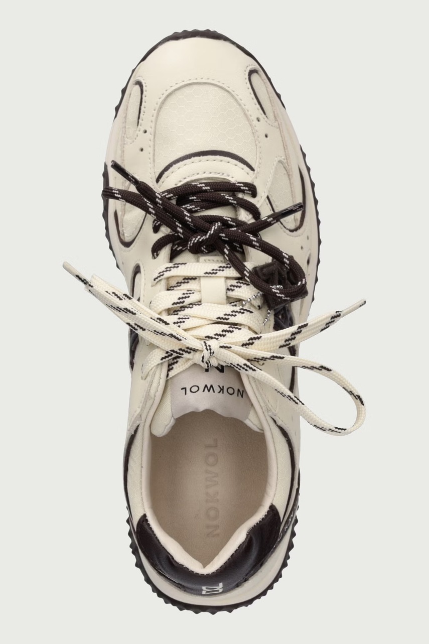Nokwol Nokwol Neo Bone Multi sneakers γυναικεία δερμάτινα - 4