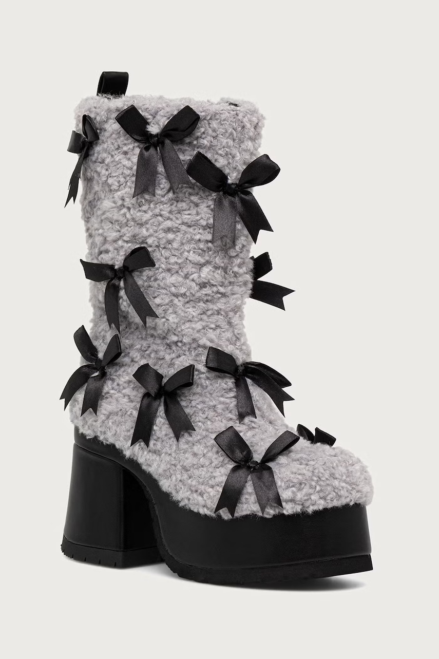 Koi Footwear  členkové čižmy na podpätku dámske Kensei Shearling