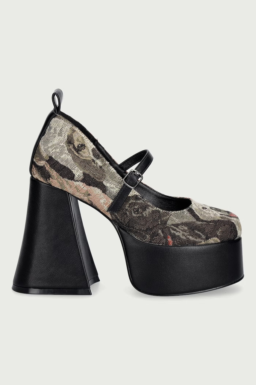 Koi Footwear γόβες The Hound Tapestry Platform Heels