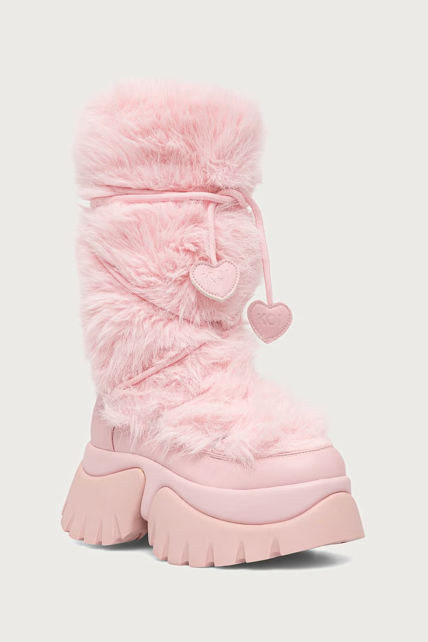 Koi Footwear  členkové čižmy dámske Sasquatch Fluffy Snow Boots