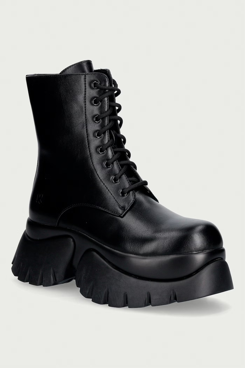 Koi Footwear  workery dámske Rancor Lace up Monster Boots