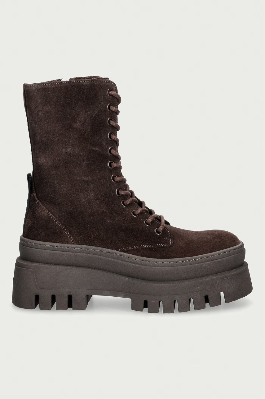 Steve Madden μποτάκια με πλατφόρμα Γυναικεία σουέτ Coast