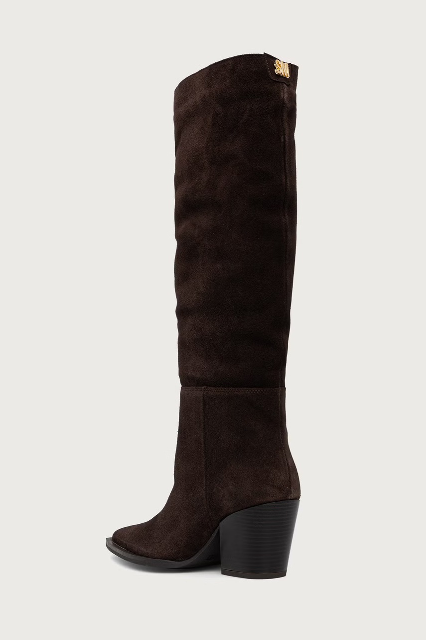 Steve Madden Steve Madden μπότες Γυναικείες σουέτ Menthe - 3