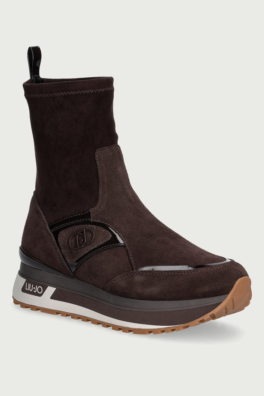Liu Jo   MAXI WONDER 104 sneakers dámske semišové