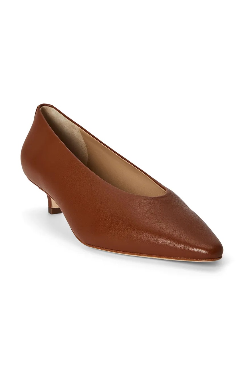 Lauren Ralph Lauren στιλέτο δερμάτινο Frncsa Pump