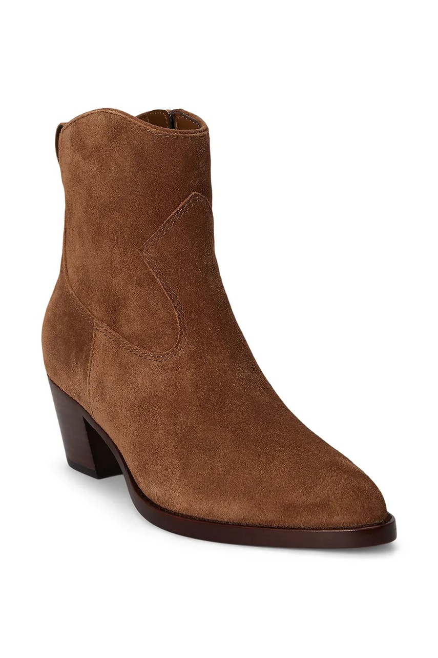 Lauren Ralph Lauren  боти дамски от велур Harpher