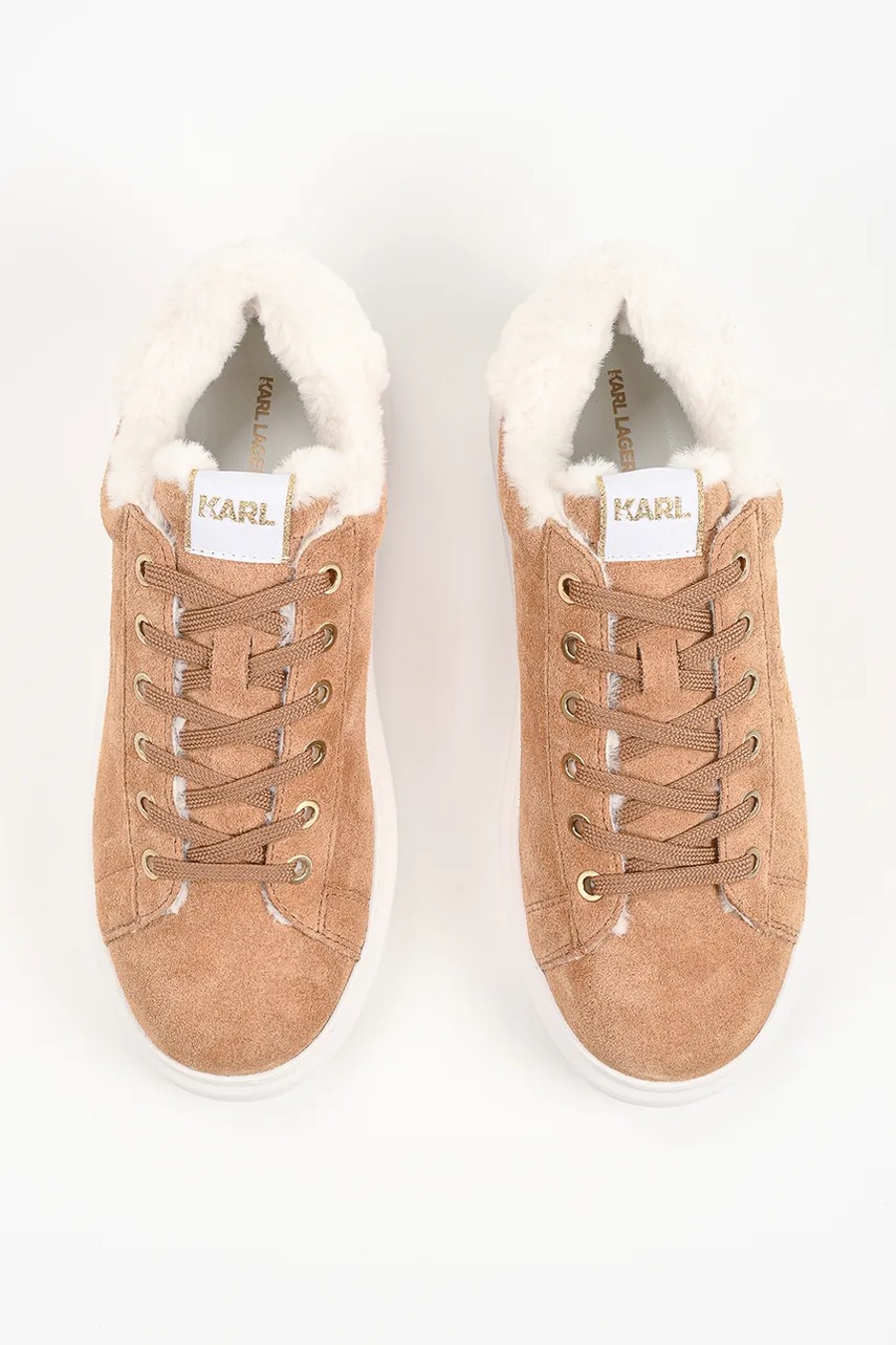 Karl Lagerfeld Karl Lagerfeld Kapri sneakers γυναικεία σουέτ - 4