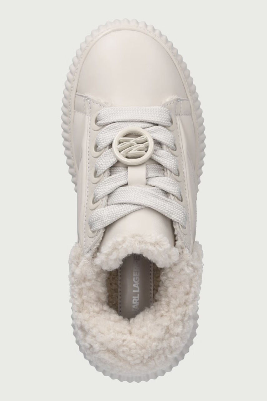 Karl Lagerfeld Karl Lagerfeld Kreeper sneakers γυναικεία δερμάτινα - 4