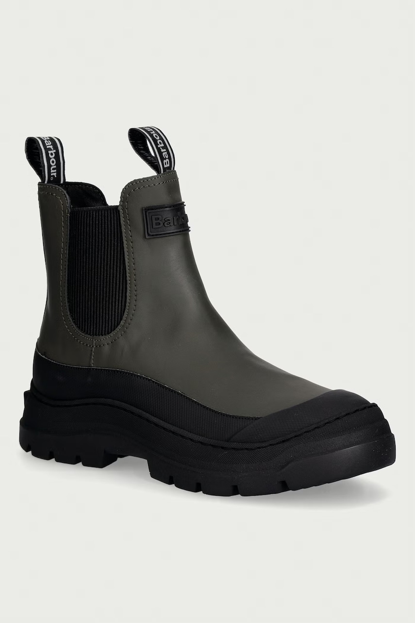 Barbour čizme s platformom za žene od kože Harriety