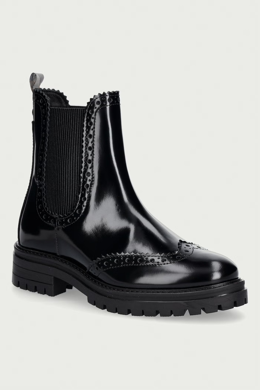 Barbour sztyblety damskie skórzane Fawne