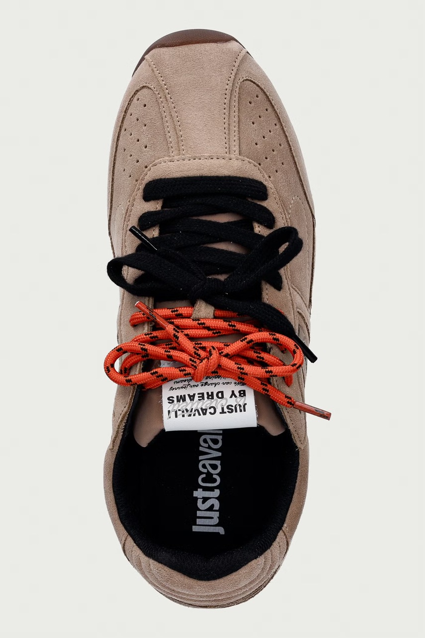 Just Cavalli Just Cavalli sneakers γυναικεία σουέτ - 4