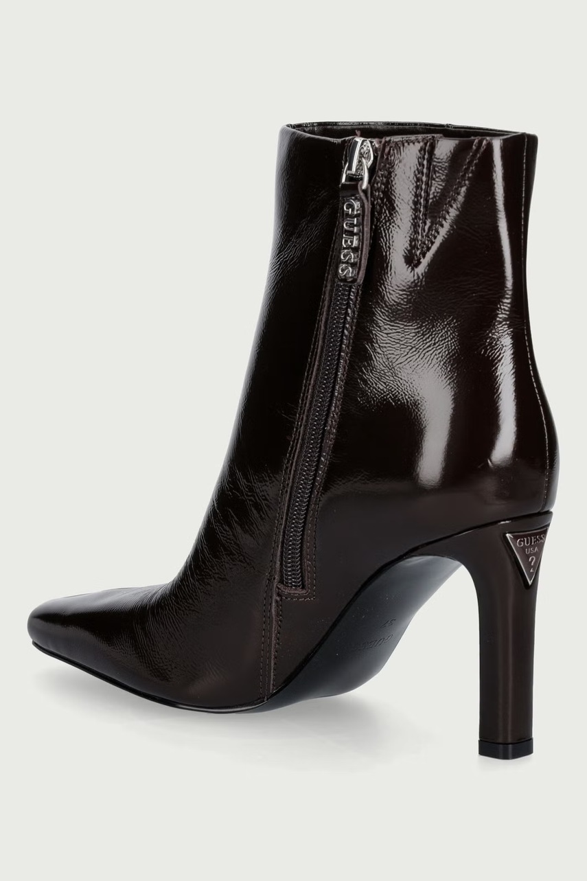 Guess Guess μποτάκια ψηλό τακούνι Γυναικεία δερμάτινα HEBELLA - 3