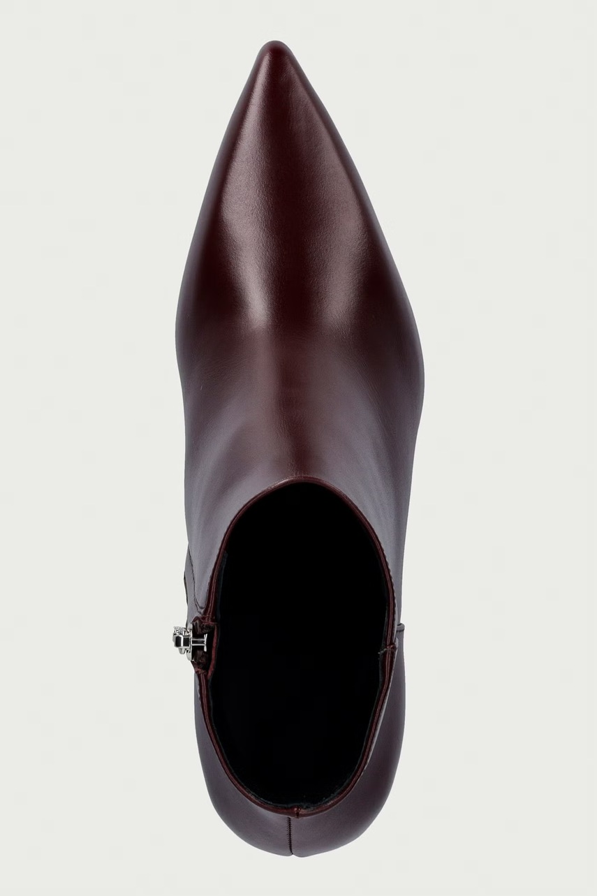 Max Mara botki damskie skórzane (zdjęcie 4)