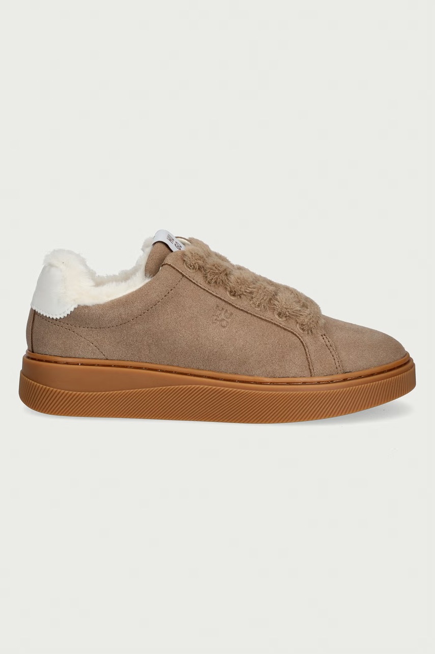 HUGO HUGO Lyzz sneakers γυναικεία σουέτ - 2