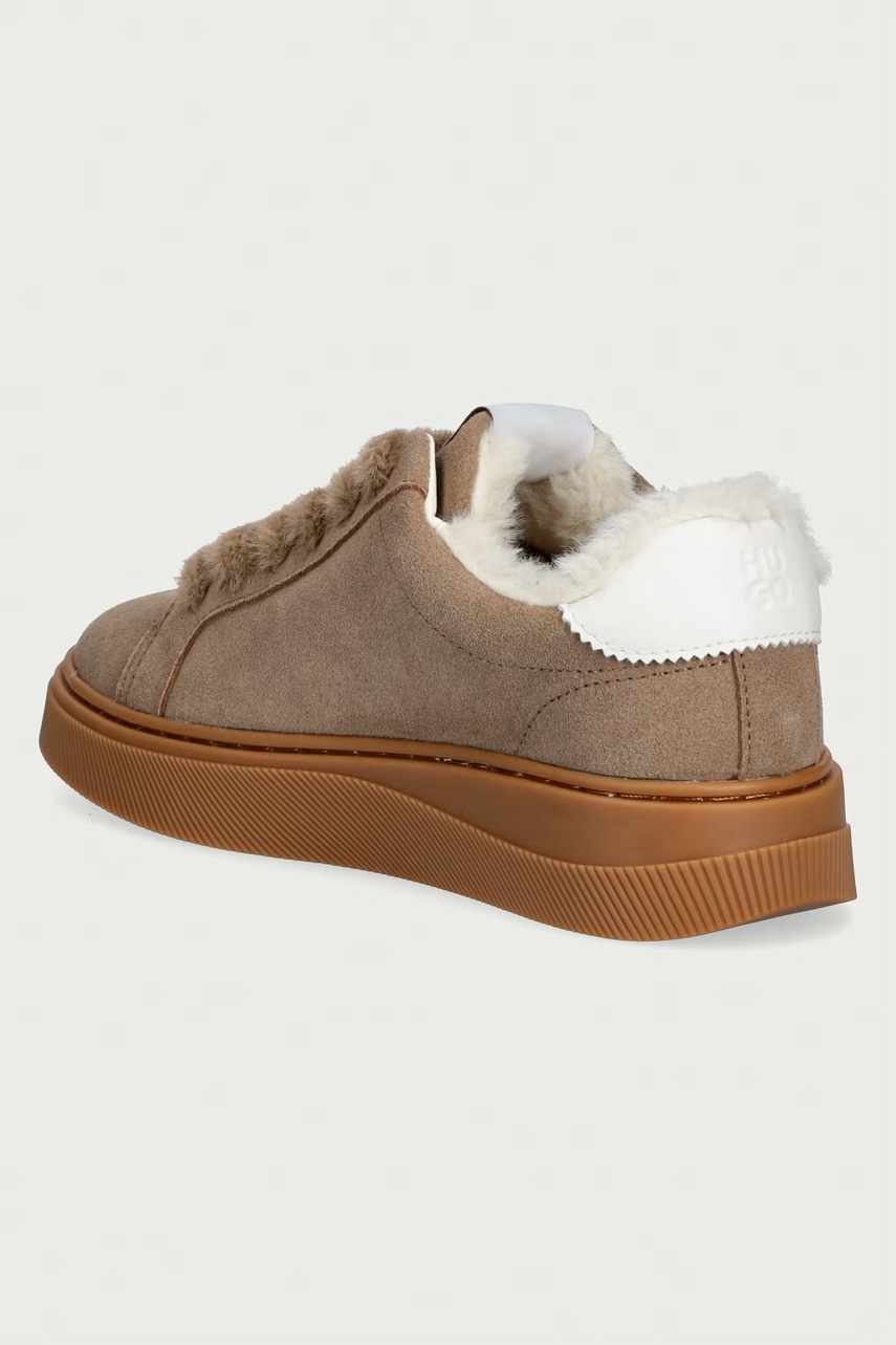 HUGO HUGO Lyzz sneakers γυναικεία σουέτ - 3