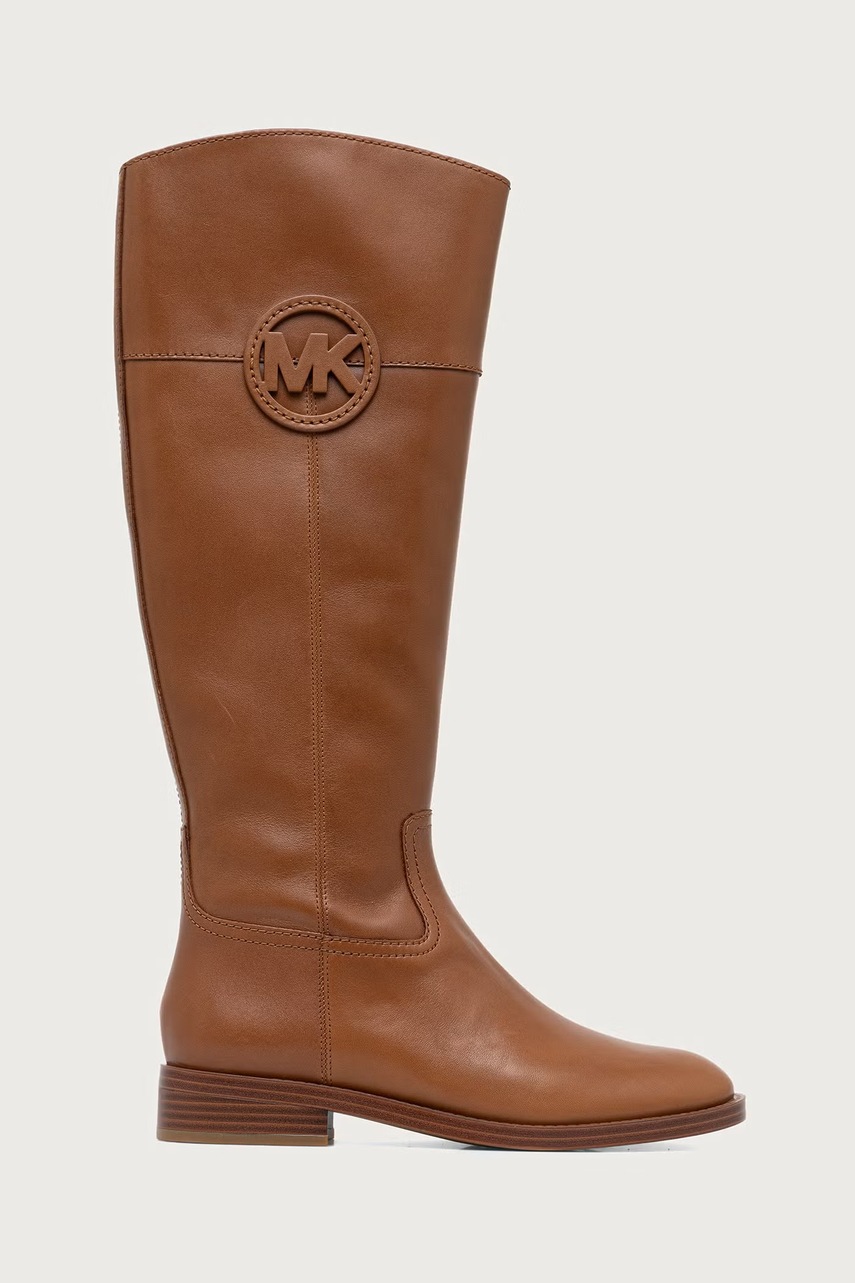 MICHAEL Michael Kors MICHAEL Michael Kors μπότες Γυναικείες δερμάτινες Kimmee Flat Boot - 2
