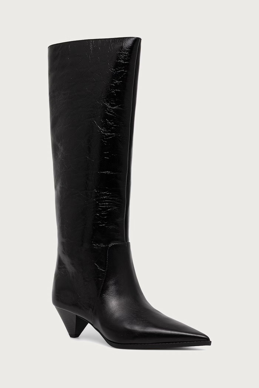 MICHAEL Michael Kors cizme pentru femei din piele Jayla Kitten Boot