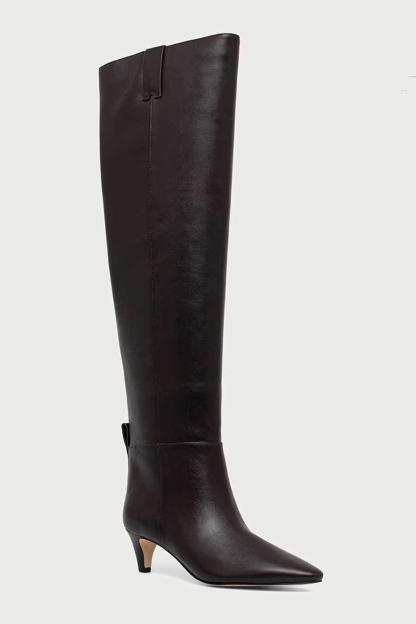 MICHAEL Michael Kors cizme pentru femei din piele Daniela Kitten Boot