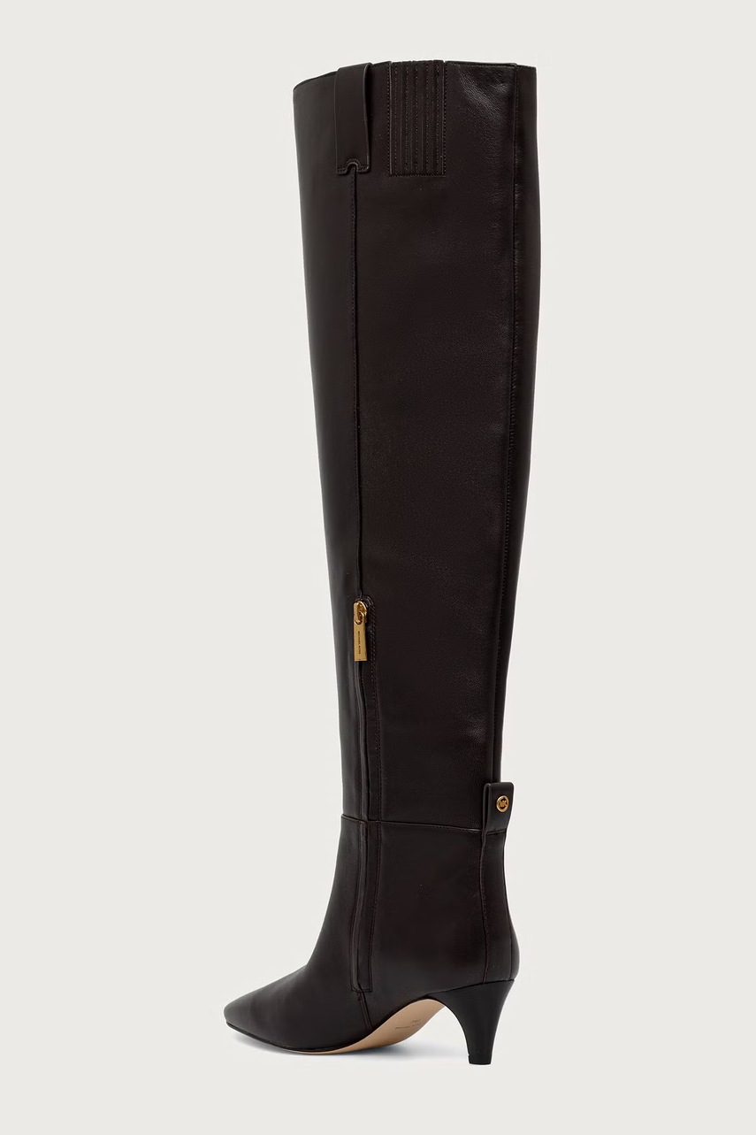 MICHAEL Michael Kors MICHAEL Michael Kors μπότες Γυναικείες δερμάτινες Daniela Kitten Boot - 3