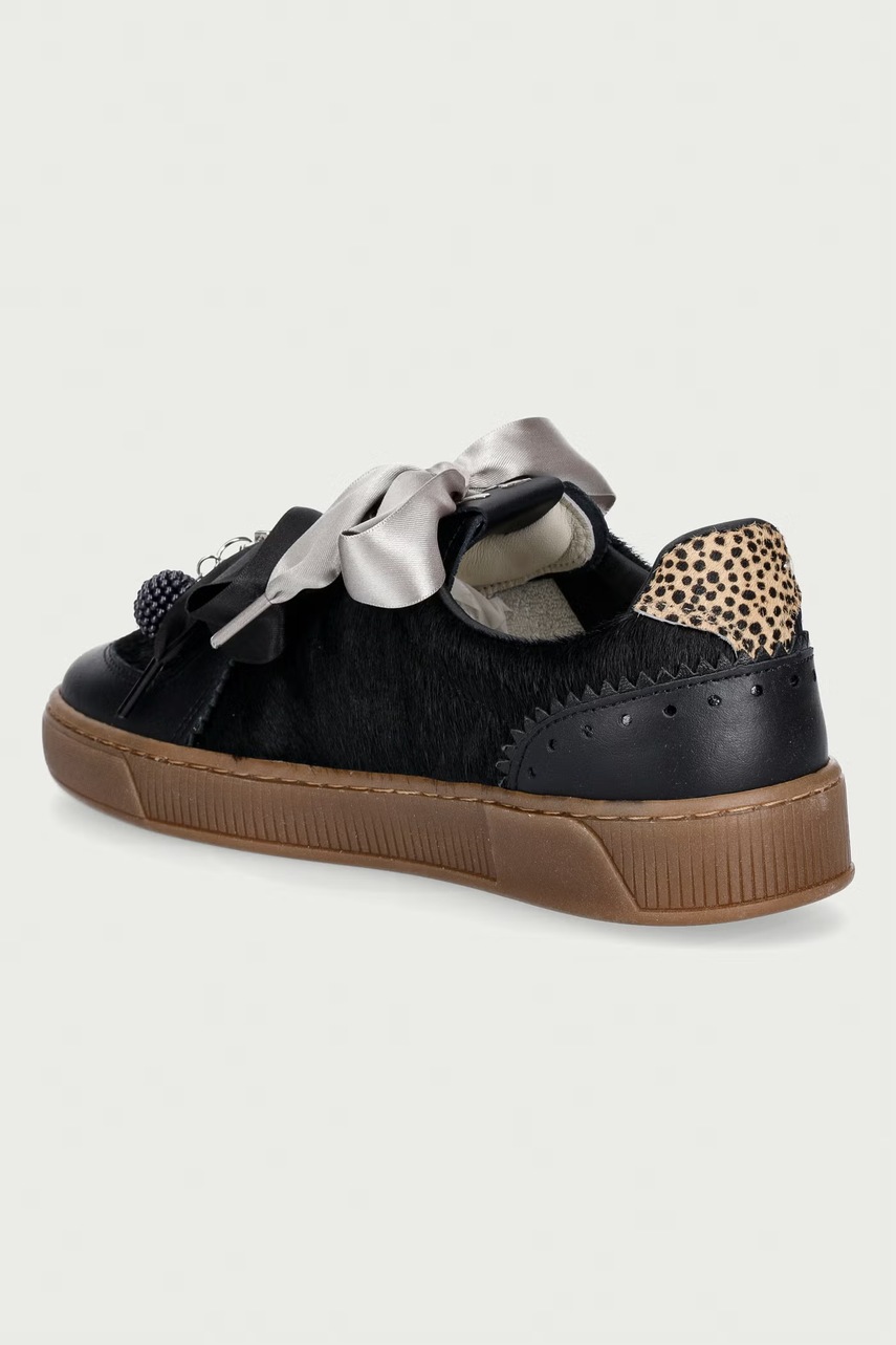 Gio+ Gio+ Blue sneakers γυναικεία δερμάτινα - 3