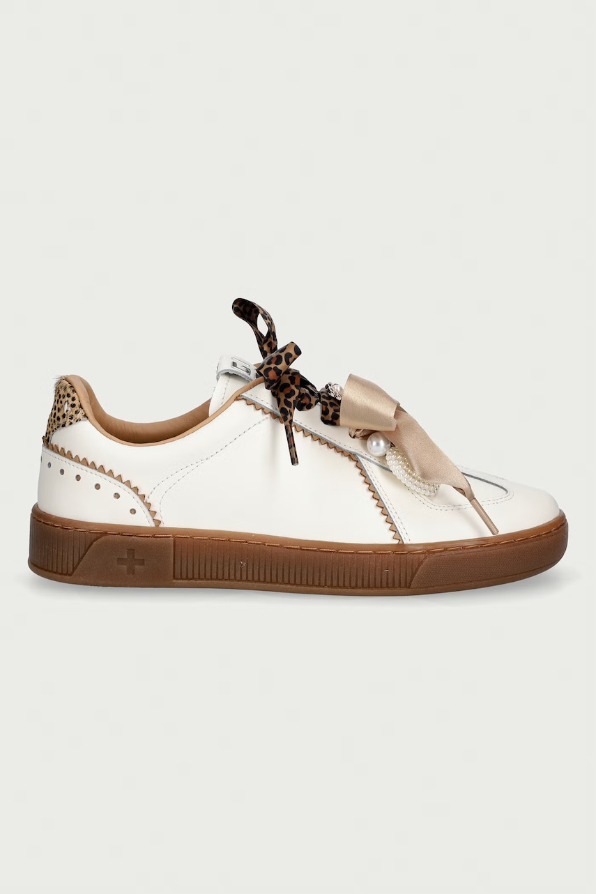 Gio+ Gio+ Blue sneakers γυναικεία δερμάτινα - 2
