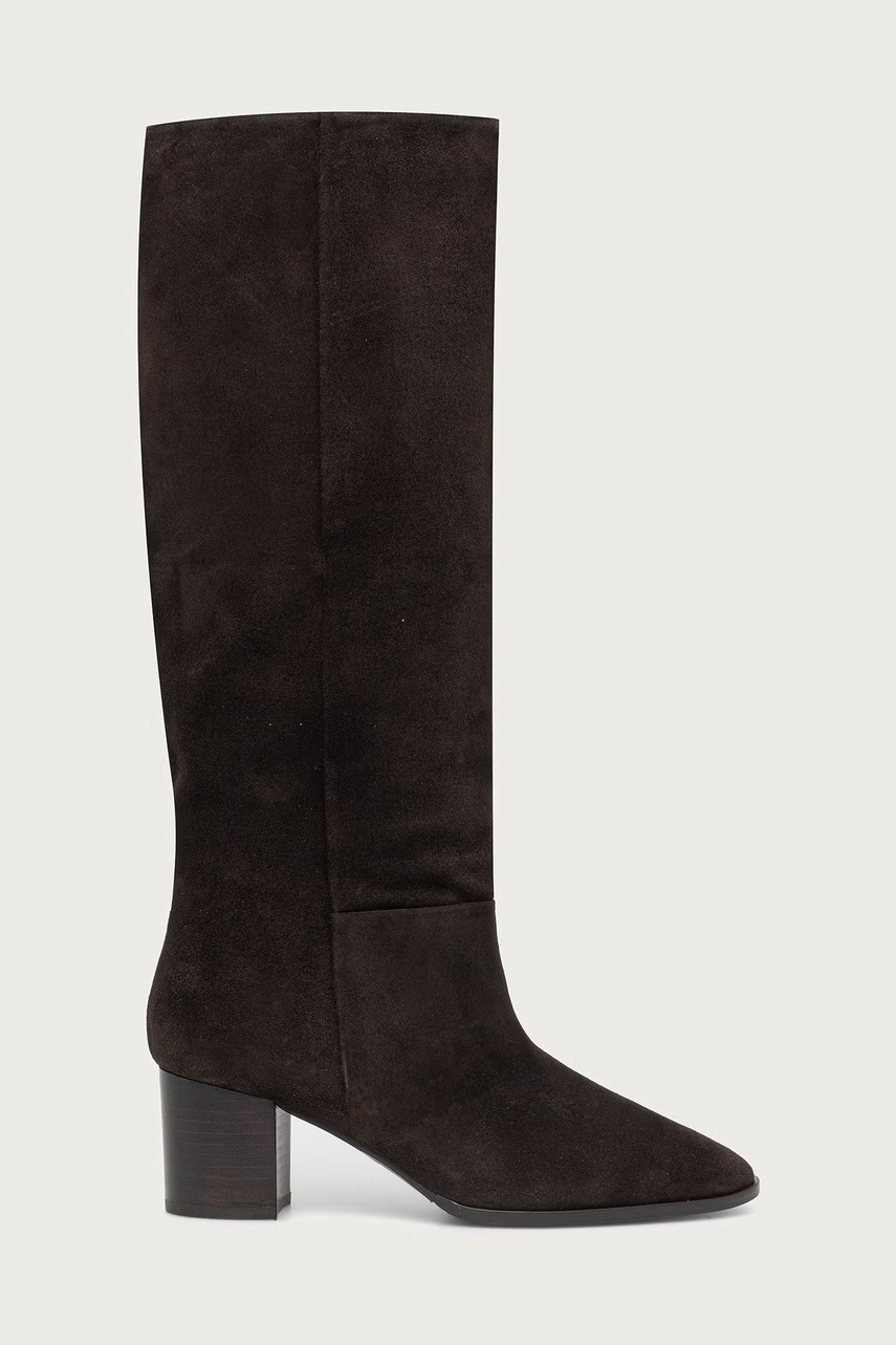 Billi Bi μπότες block heel γυναικείες σουέτ T.moro Delizioso suede 556
