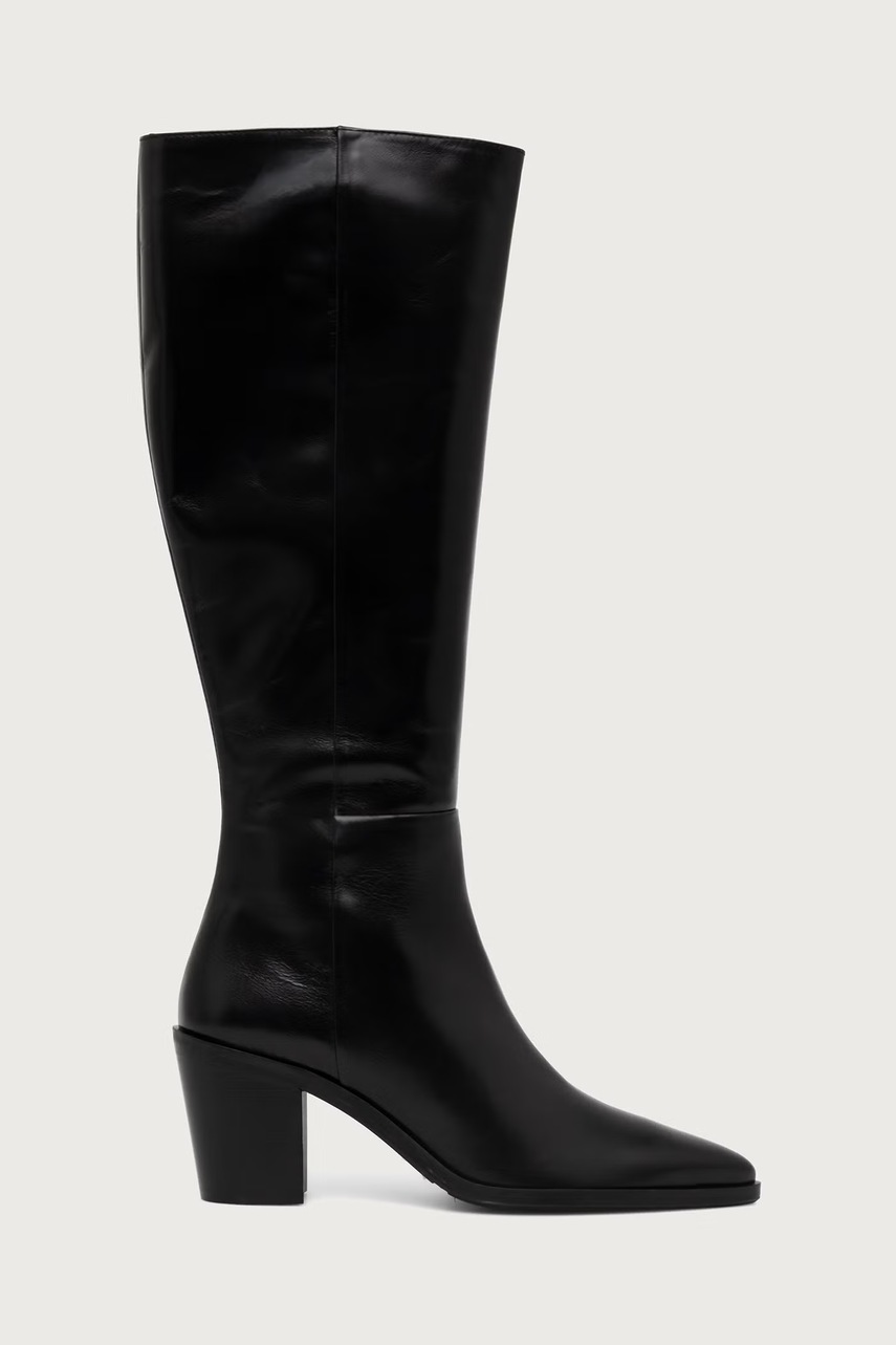 Billi Bi μπότες Γυναικεία δερμάτινες Black calf 80