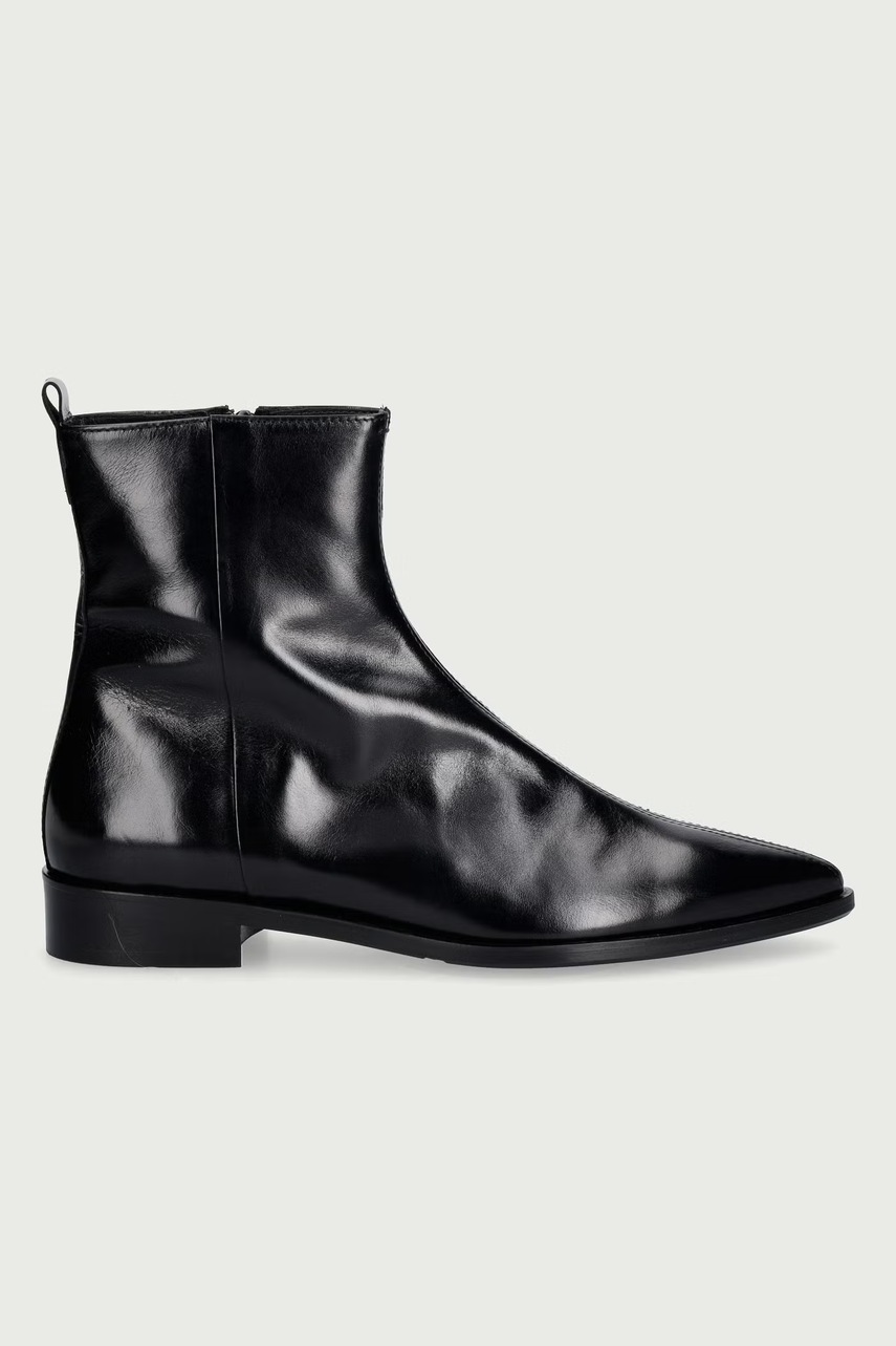 Billi Bi μποτάκια Γυναικεία δερμάτινα Black calf 80